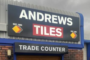 Andrews Tiles Wakefield Front of Shop