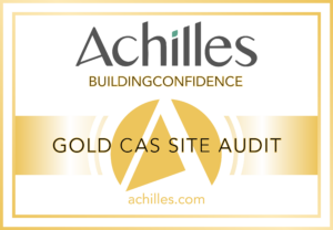 Achilles Building Confidence Gold awarded to Andrews Tiles