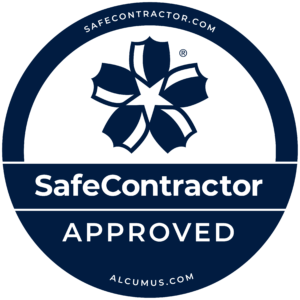 The Safe Contractor accreditation award won by Andrews Tiles